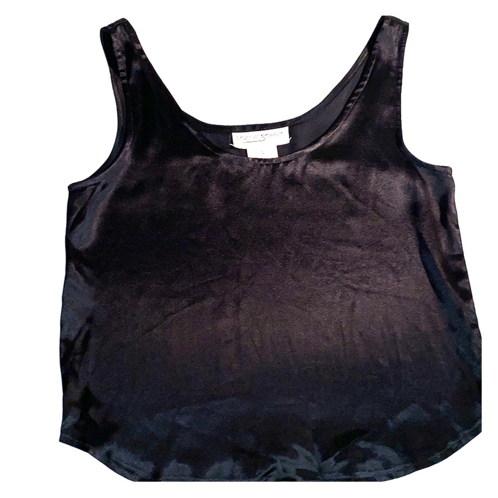 💥TOPS SALE💥 FRANCINE BROWNER SLEEVELESS TANK TOP IN BLACK